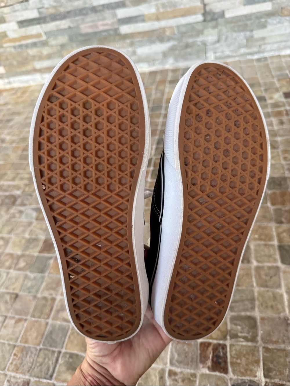 Vans Authentic Black Canvas Sneakers - Picture 5 of 10